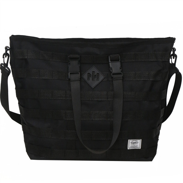 Aktuális férfi táska fekete színű emblémával