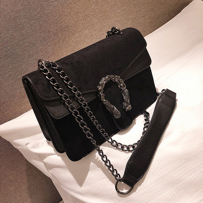 Elegáns női bársonytáska négy színben