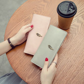 Női pénztárca öt színben, öko bőrből