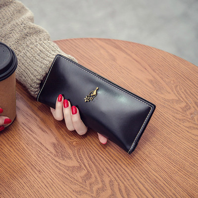 Női pénztárca öt színben, öko bőrből