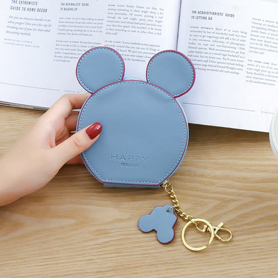 Kör alakú női pénztárca 3D elemmel