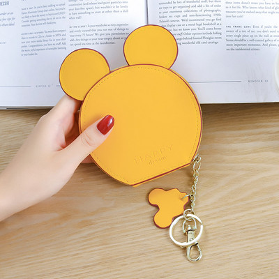 Kör alakú női pénztárca 3D elemmel