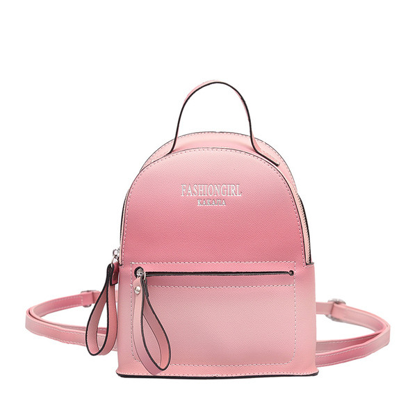 Modern női hátizsák több színben felirattal