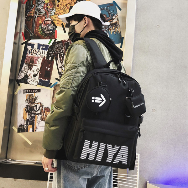 Férfi napi hátizsák négy színben felirattal