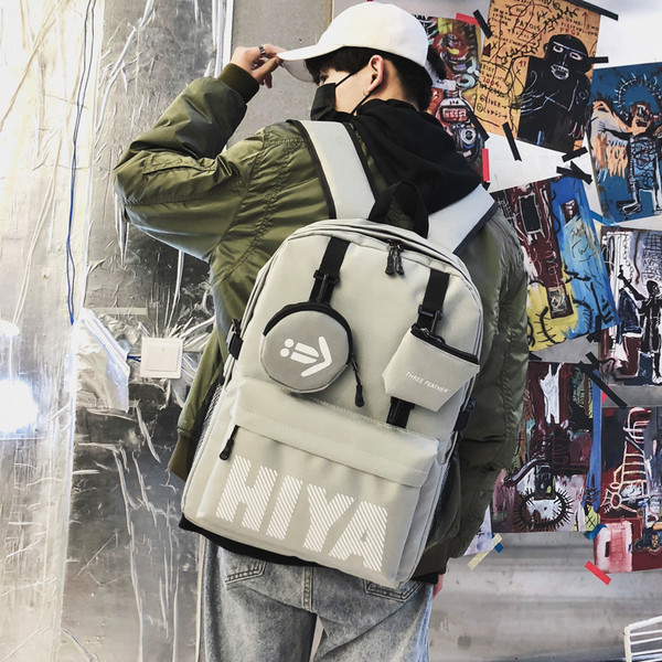 Férfi napi hátizsák négy színben felirattal