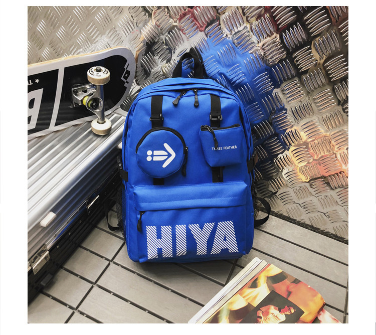 Férfi napi hátizsák négy színben felirattal