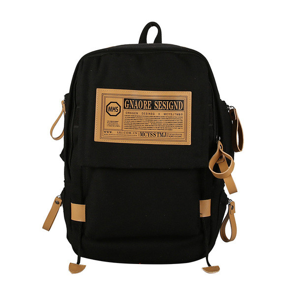 Hétköznapi férfi hátizsák több színben emblémával