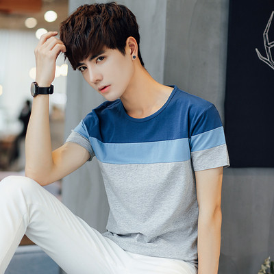 Modern férfi póló rövid ujjal, három színben