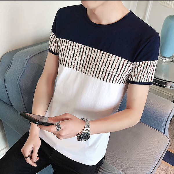 Rövid ujjú férfi póló több színben