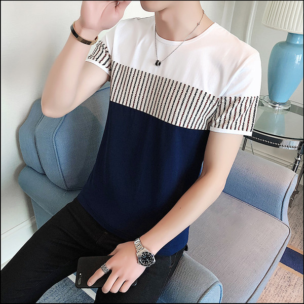 Rövid ujjú férfi póló több színben