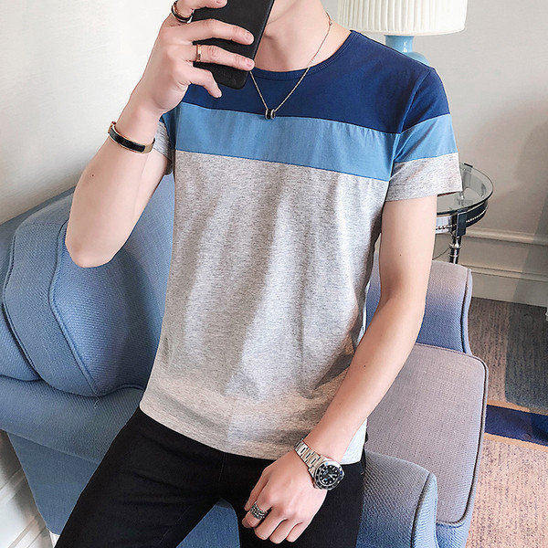 Rövid ujjú férfi póló több színben