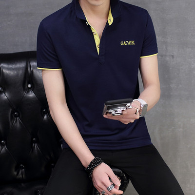 Férfi póló rövid ujjal és gallérral több színben