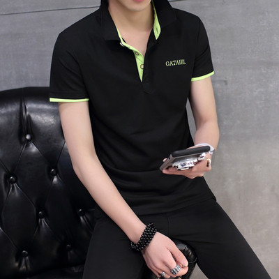 Férfi póló rövid ujjal és gallérral több színben