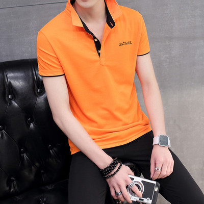 Férfi póló rövid ujjal és gallérral több színben