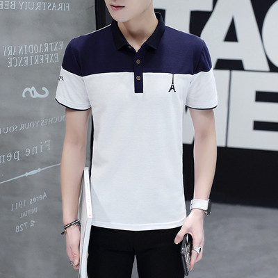 Κομψή ανδρική μπλούζα με κουμπιά και κολάρο σε διάφορα χρώματα