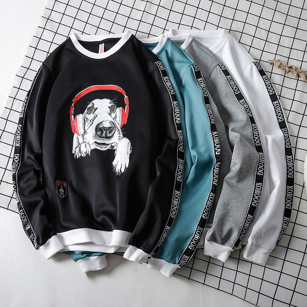 Férfi blúz hosszú ujjal, rátéttel, négy színben