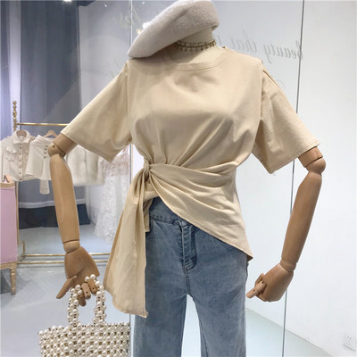 Modern női blúz rövid ujjal több színben