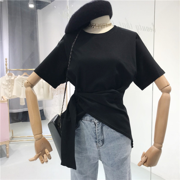 Modern női blúz rövid ujjal több színben