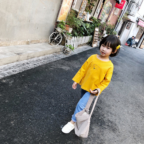 Lezser gyerek blúz lányoknak több színben bottal