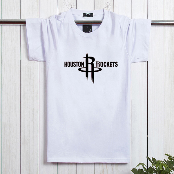 Férfi póló rövid ujjal, több színű felirattal