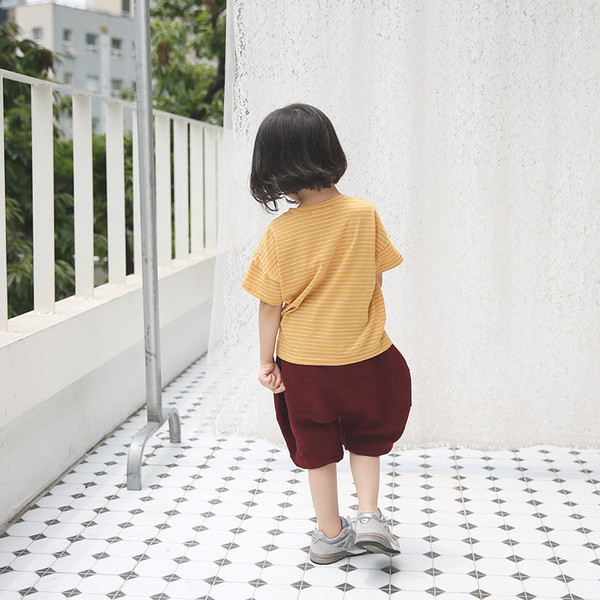 Καθημερινό παιδικό μπλουζάκι για κορίτσια σε διάφορα χρώματα