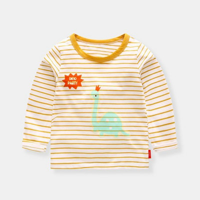 Ежедневна детска блуза за момчета с апликация в три цвята