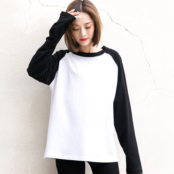 Sport-alkalmi női blúz hosszú ujjal, két színben