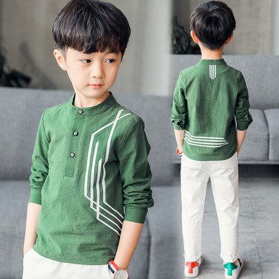 Modern gyereking fiúknak három színben gombokkal