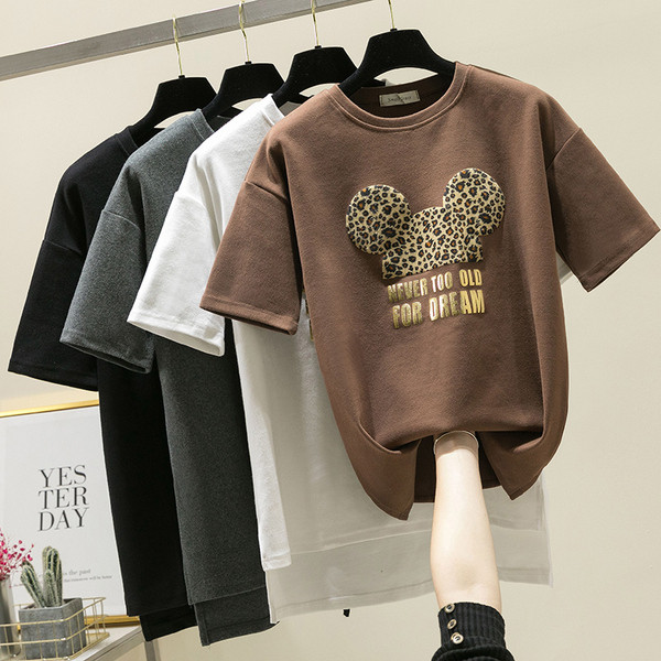 Γυναικείο μπλουζάκι σε τέσσερα χρώματα