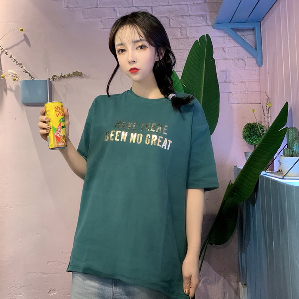 Női póló arany felirattal három színben