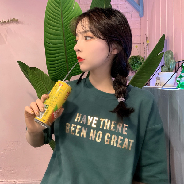 Női póló arany felirattal három színben