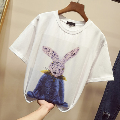 Sport-alkalmi női póló színfelvitellel, két modellben