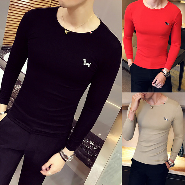 Férfi modern blúz modell Slim hét színben