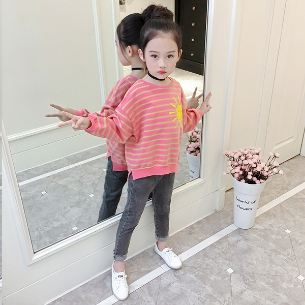 Alkalmi gyerek blúz lányoknak rózsaszín rátéttel