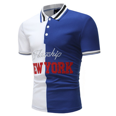 Férfi blúz rövid ujjal, több színben felirattal