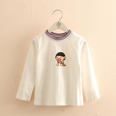 Alkalmi gyerekblúz lányoknak rózsaszín és fehér rátéttel