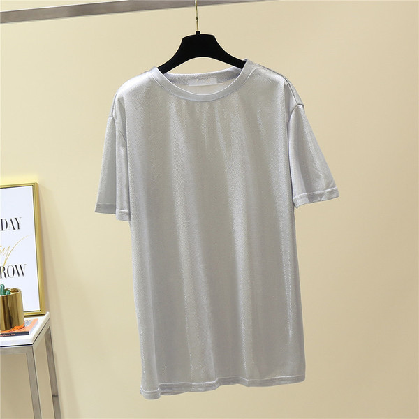 Μοντέρνο γυναικείο μπλουζάκι  κομψό μοντέλο με φαρδιά μανίκια σε διάφορα χρώματα