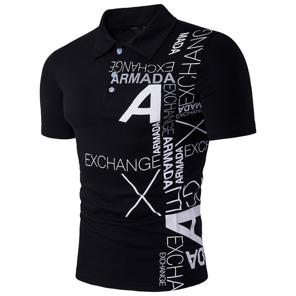 Férfi galléros póló több színben