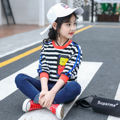 Modern, flitteres gyerekblúz lányoknak