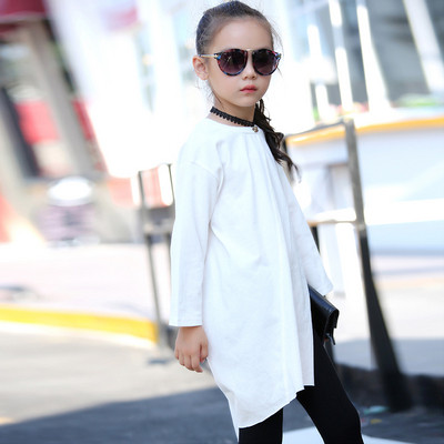 Gyerek blúz lányoknak fehér és fekete színben