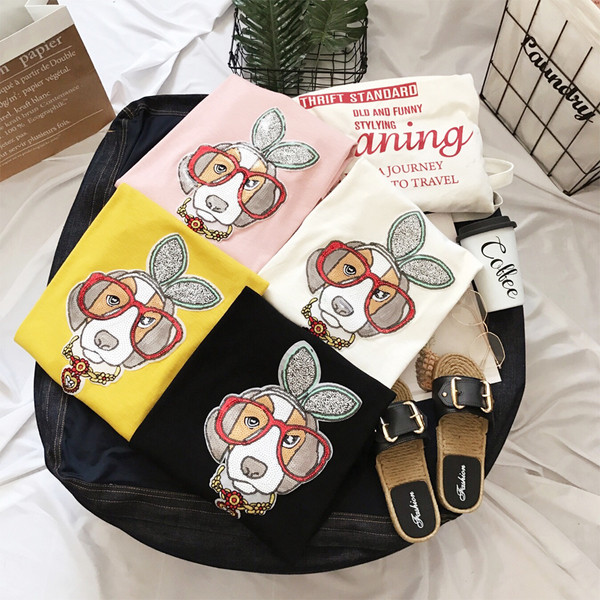 Modern női póló színes rátéttel, fényes hatással több színben