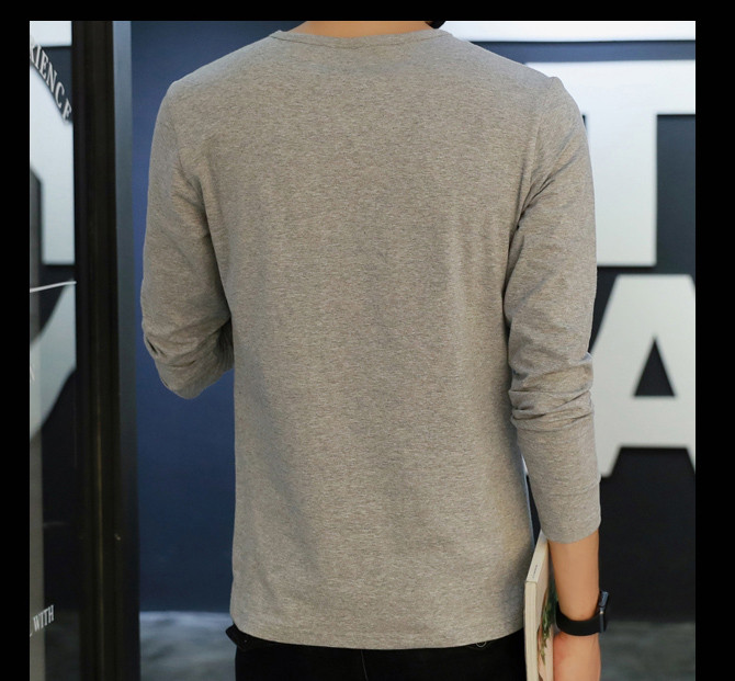 Férfi alkalmi blúz két színben felirattal