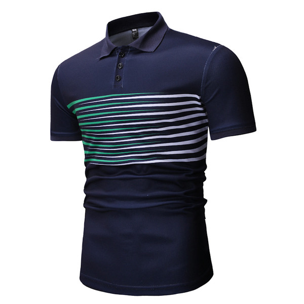 Rövid ujjú és galléros póló két színben