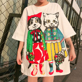 Női póló széles modell, rátéttel, három színben