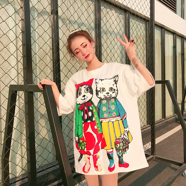 Női póló széles modell, rátéttel, három színben