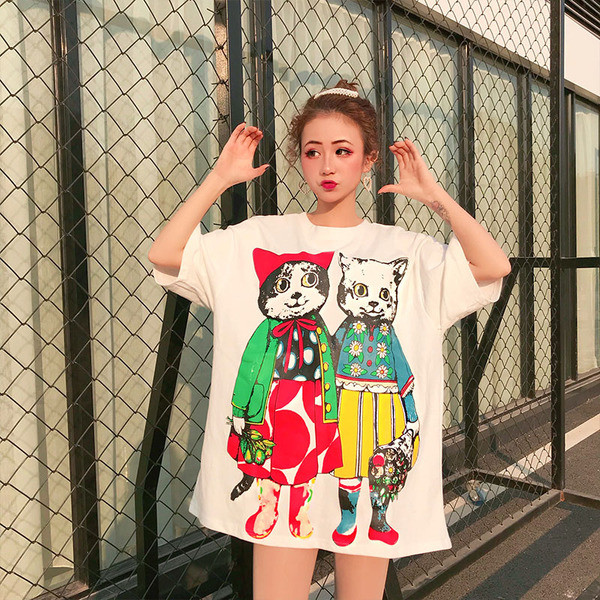 Női póló széles modell, rátéttel, három színben