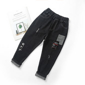 Πραγματικά παιδικά τζιν για αγόρια σε μαύρο χρώμα τρία μοντέλα