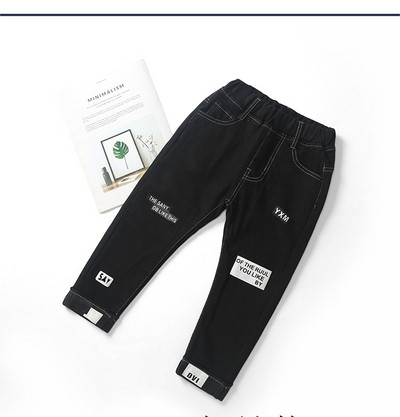 Πραγματικά παιδικά τζιν για αγόρια σε μαύρο χρώμα τρία μοντέλα