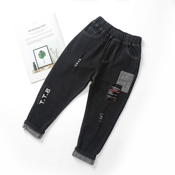 Πραγματικά παιδικά τζιν για αγόρια σε μαύρο χρώμα τρία μοντέλα