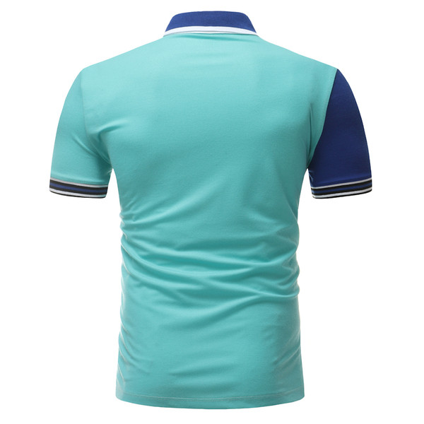Sport-alkalmi férfi póló gallérral